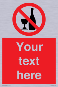 Custom prohibition no alcohol